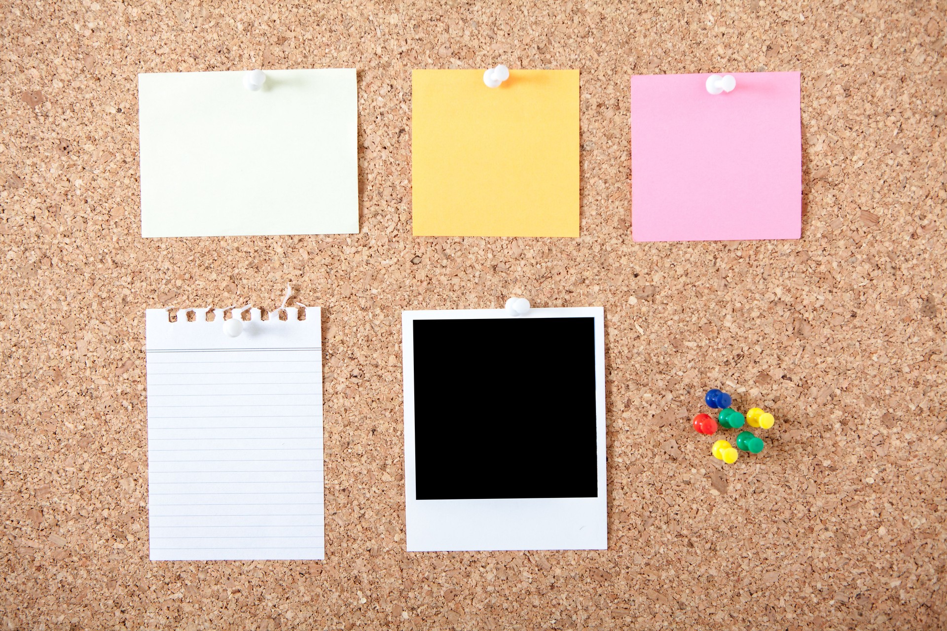 Corkboard Interface Grunge