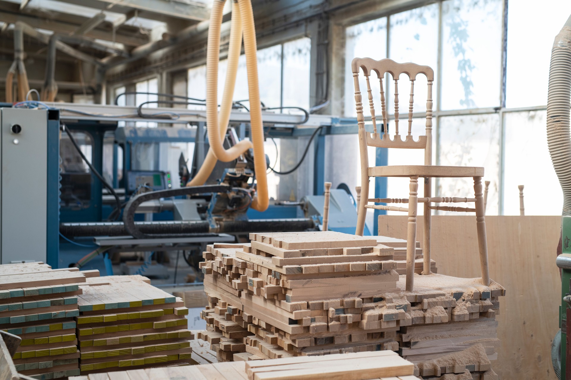 Interior In Furniture Manufacturing.